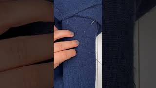 Unbelievable sweater repair 23 holes fixed [upl. by Sky]