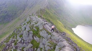 quotWere Risingquot  Drone Film of Helvellyn via Striding Edge Lake District 2017 [upl. by Yenalem]