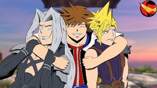 Sephiroth Summons Sora To Smash Bros [upl. by Sej]