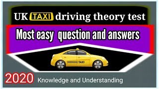 Taxi Drivers Theory Test  practice Test 2 2021 [upl. by Quill836]