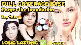 How to Apply kryolan TV Paint Stick Like a pro  Full Coverage Foundation  24 ghante stay base🤗 [upl. by Eisle]