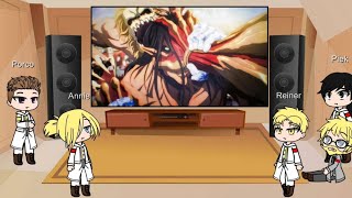 Marley react to Eren VS Marley  Aot reacts [upl. by Alli]