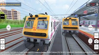 RG Train Tech Demo Android Gameplay  Mumbai Local Train Game Download  Indian Train Simulator Game [upl. by Sinegra]