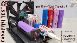 Battery Capacity Tester 2021  Lipo Capacity tester DIY  NEW Idea [upl. by Ennovyahs]