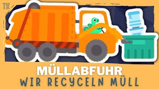 Müllabfuhr für Kinder ⭐ Wir Recyceln Müll  Kindervideos  Kinderfilme  telekids [upl. by Ynner]