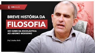 Breve História da Filosofia Da Escolástica ao Abismo Moderno Aula 02  Prof Joathas Bello [upl. by Ahouh]