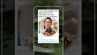 Denny Cagur tidak tahu youtubeshort judol celebrity [upl. by Zinah]