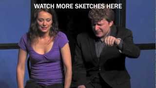 Deanna Russo on Knight Rider Date  Live Sketch Comedy [upl. by Lupien]