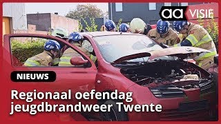 Regionaal oefendag jeugdbrandweer Twente [upl. by Akin]