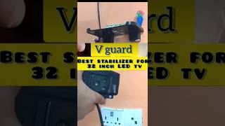 How to use v guard stabilizer for tv  V Guard stabilizer for smart tv  Vguardstabilizer [upl. by Gerda677]