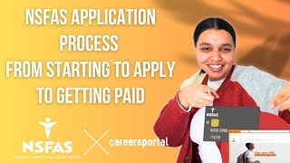 NSFAS Application Process From Starting To Apply To Getting Paid  Careers Portal [upl. by Neztnaj]