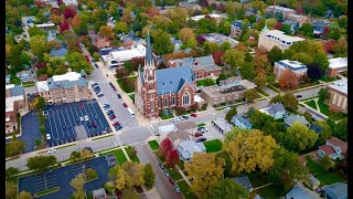 Naperville Illinois USA  Cinematic Drone video 4k [upl. by Hiro]