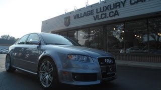 2008 Audi RS4 in review  Village Luxury Cars Toronto [upl. by Gittel479]