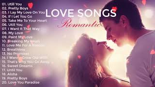 new American English song romantic  love song romantic  until you  pretty boys  no promises [upl. by Eesdnyl]