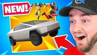 Fortnite’s NEW GIANT Update FREE Cybertruck amp Deadpool RETURNS [upl. by Aysahc]