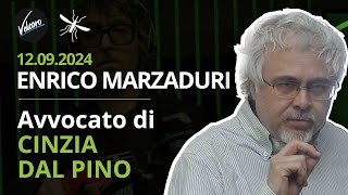 Enrico Marzaduri avvocato di Cinzia Dal Pino  La Zanzara del 12092024 [upl. by Anahsek]