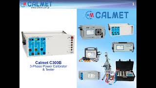 Calmet C300B Power Calibrator amp Tester [upl. by Ahsrav]