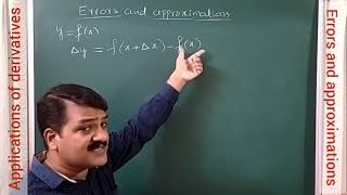 Errors and approximations  Important problems for board exams [upl. by Llered]