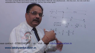 Quantitative Aptitude  Problems on Trains15  lakshya education maths guru no1 [upl. by Manara]