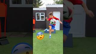 The BEST YOUNG FOOTBALLER⁉️😨 v7skills xntonio shorts football soccer tutorial [upl. by Naicad985]