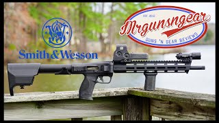 Smith amp Wesson MampP FPC Folding Pistol Carbine Review 🇺🇸 [upl. by Fishback]