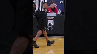 quotI knew the ref was crazy when he had the knee bandsquot 😭 micdup aau basketball nba nbadraft [upl. by Kato]