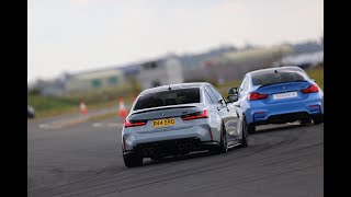 G80 M3 VS F80 At Bedford with R44 Performance [upl. by Ramel186]