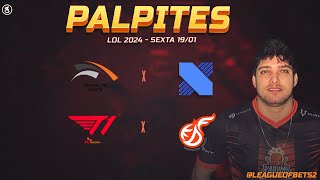 Palpites League of Legends 19012024 LCK [upl. by Elset]