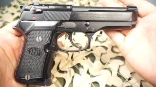 Beretta 92 Compact 92FS 9mm M9 US Military Duty Issue Police Pistol Overview  New World Ordnance [upl. by Ajnotal]