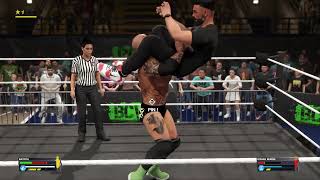 Roman Reigns save Seth Rollins from Bloodline and Bronson Reed The OTC Team vs The Bloodline amp Bron [upl. by Holub204]