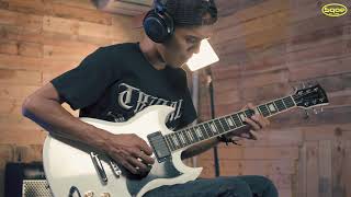 SQOE SG400 Electric Guitar featuring Marchristian Ligutan Von Dutch Shred Fest 2017 Grand Champion [upl. by Barron416]