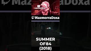 Summer of 84 2018 Degüello en el bosque 🥓🔪 l shorts youtube twitch mazmorradoxa film [upl. by Gusty]