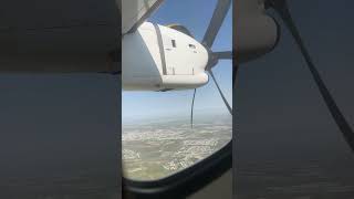 Propeller Airplane Takeoff amp Flight TIMELAPSE propeller airplane timelapse [upl. by Aiekram]