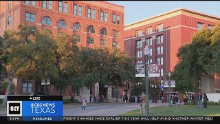 Hundreds gather at Dealey Plaza in rememberance of JFK [upl. by Zosi712]