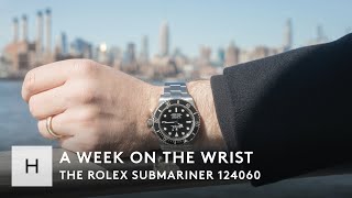 The Rolex Submariner Ref 124060  A Week On The Wrist [upl. by Durkin507]