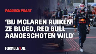 Paddockpraat Update ‘Bij McLaren ruiken ze bloed Red Bull aangeschoten wild’ [upl. by Dorolisa]