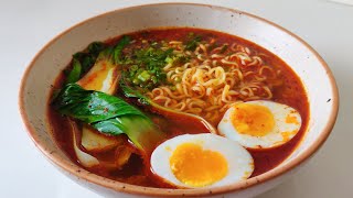 Easy Spicy Ramen Noodles Recipe in Just 10 Minutes 🔥 [upl. by Kimitri147]