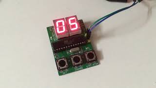 2 Digit Count Down Timer  Arduino Compatible Open Source Hardware [upl. by Boykins]