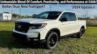 2024 Honda Ridgeline Black Edition TEST DRIVEFULL REVIEW [upl. by Jemena]