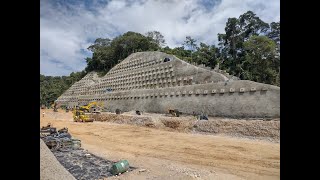 ESTABILIZACION DE TALUD CON PERNOS AUTOPERFORANTES [upl. by Karlyn111]