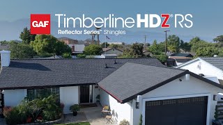 Reflective Shingles Timberline HDZ® Reflector Series from GAF [upl. by Siblee839]