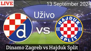 Dinamo Zagreb vs Hajduk Split Live Today Match Uživo [upl. by Mamoun]