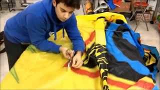 sailmaker repair kitesurf [upl. by Gustafson]