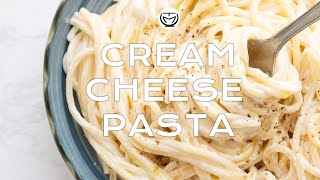 10Minute Cream Cheese Pasta [upl. by Merrow]