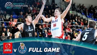 Juventus Utena v FC Porto  Full Qualifier  Basketball Champions League 201617 [upl. by Reider]