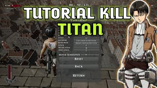 Tutorial membunuh Titan  Guedin Attack On Titan fan game [upl. by Rennat]