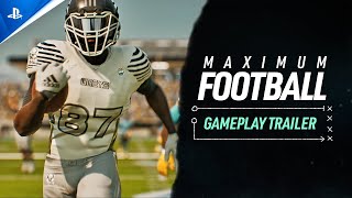 Maximum Football  Gameplay Trailer  PS5 amp PS4 Games [upl. by Trammel]