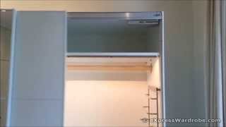 Komplement Light and Soft Close System for IKEA Pax Modular Wardrobes [upl. by Anaicul328]