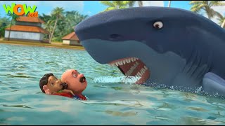 Dolphins In Danger  Motu Patlu New  S13  Cartoons For Kids  spot [upl. by Eupheemia]