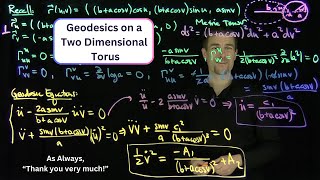 Geodesics on a Torus [upl. by Reta565]